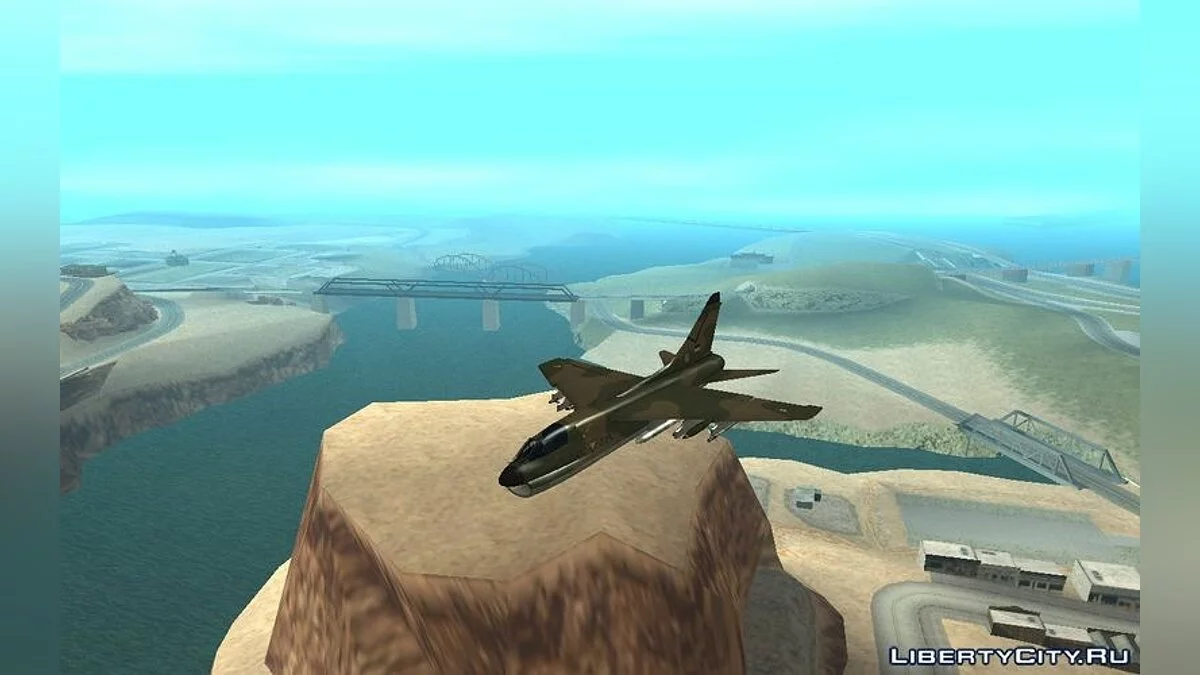 Ling-Temco-Vought A-7 Corsair II Force aérienne Belkane / GTA San Andreas