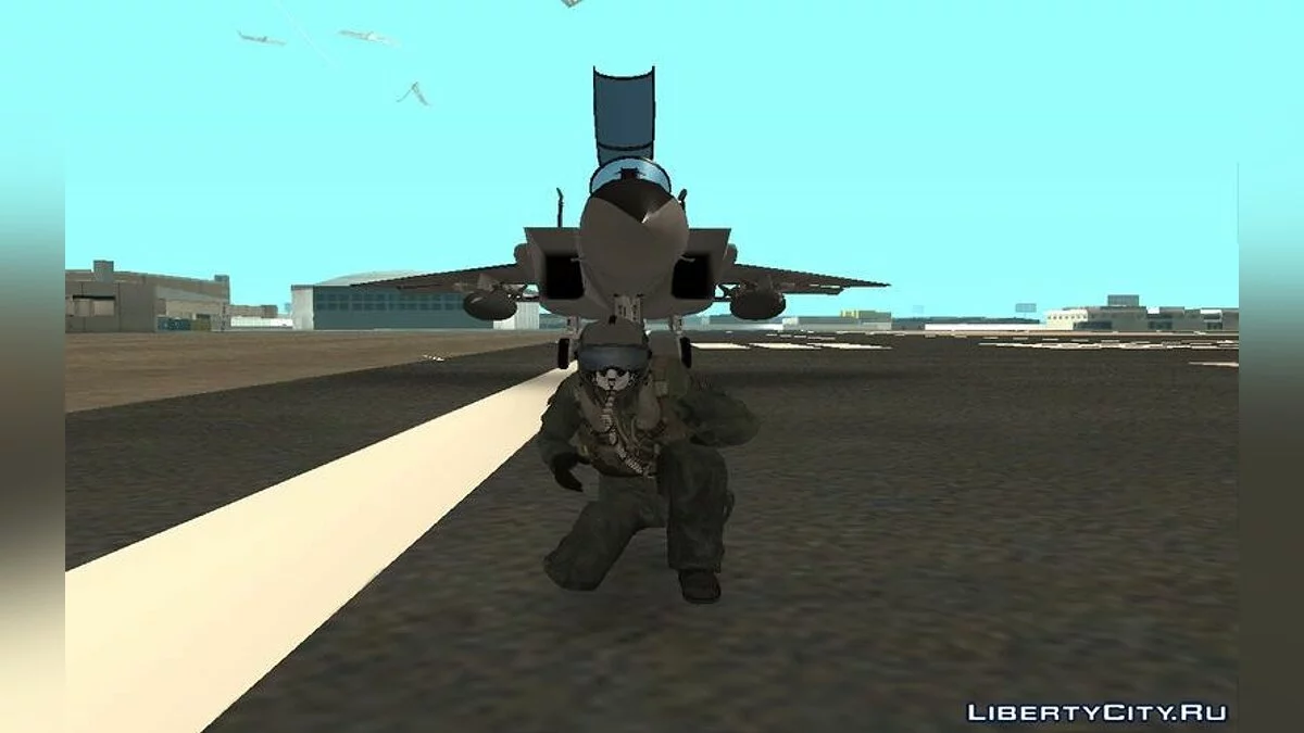 McDonnell Douglas F-15D Timberwolves Squadron / GTA San Andreas