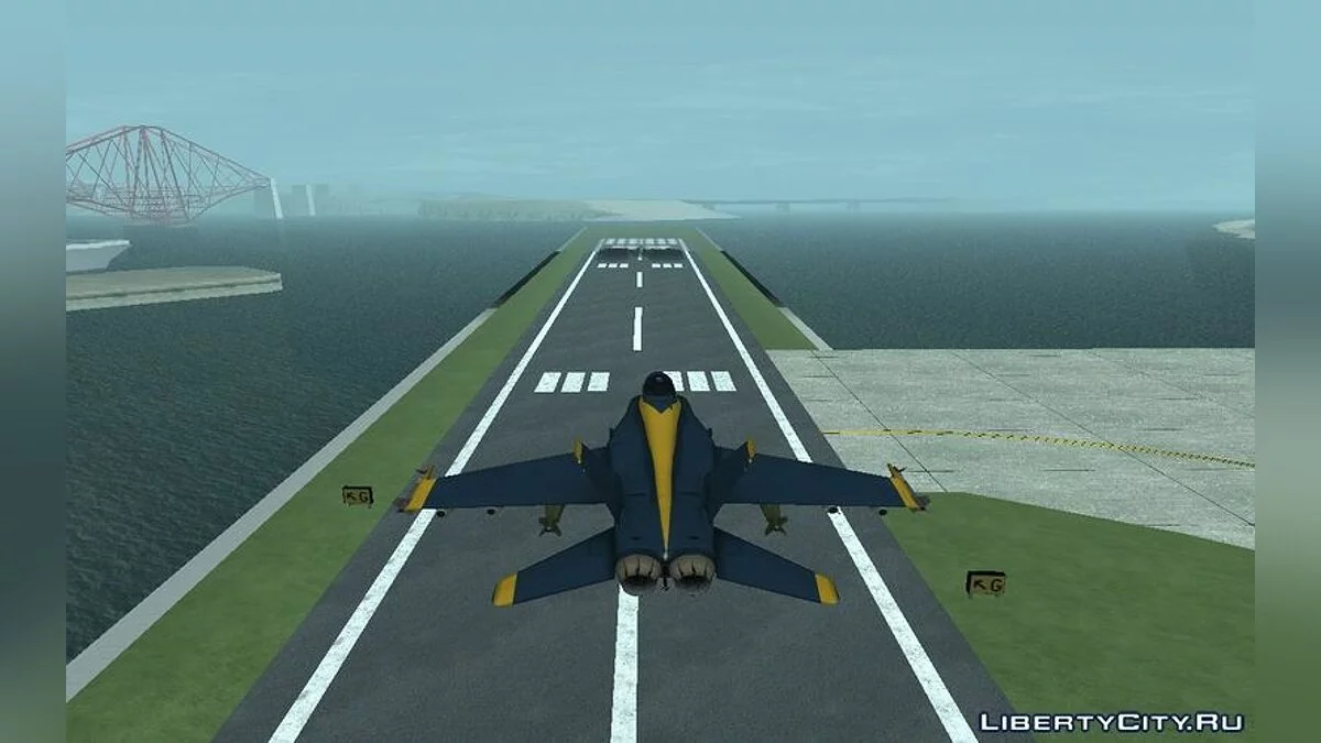 McDonnell Douglas F/A-18 Blue Angel / GTA San Andreas