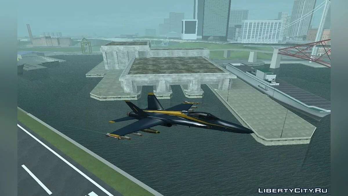 McDonnell Douglas F/A-18 Blue Angel / GTA San Andreas