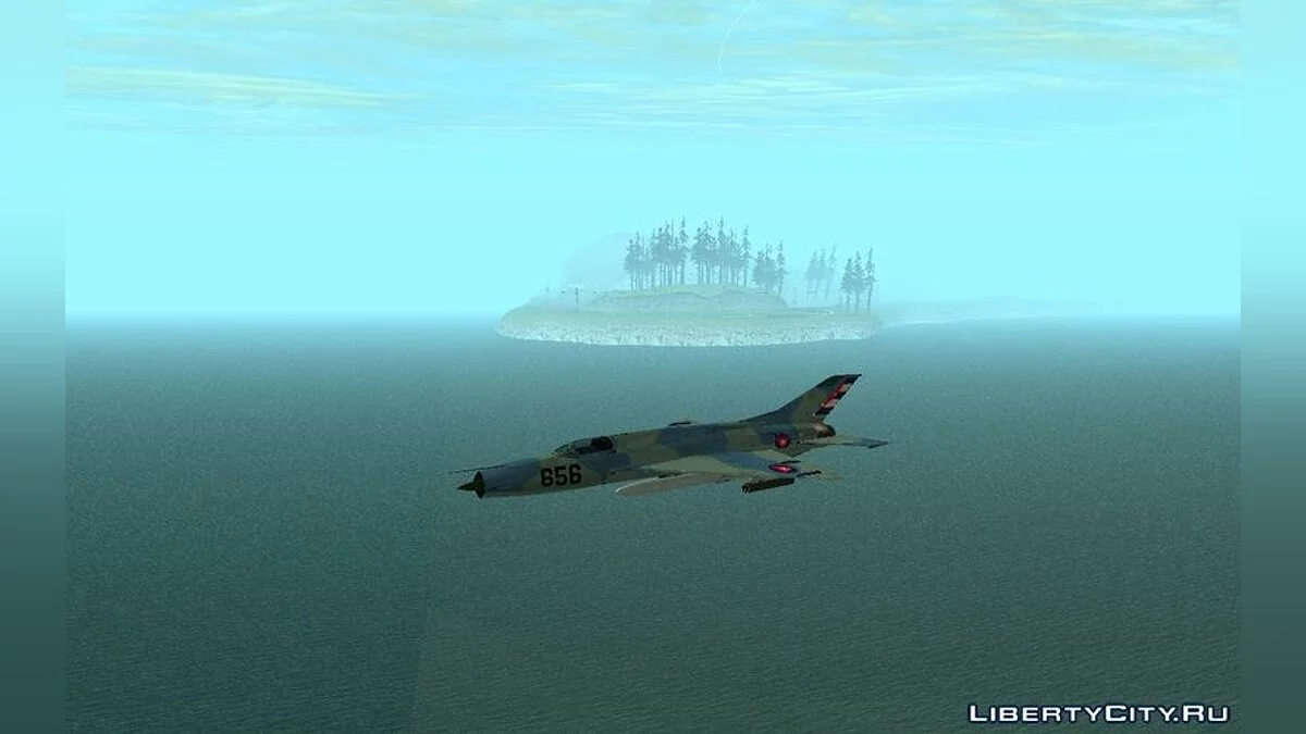 MiG-21MF Force Aérienne Révolutionnaire Cubaine / GTA San Andreas