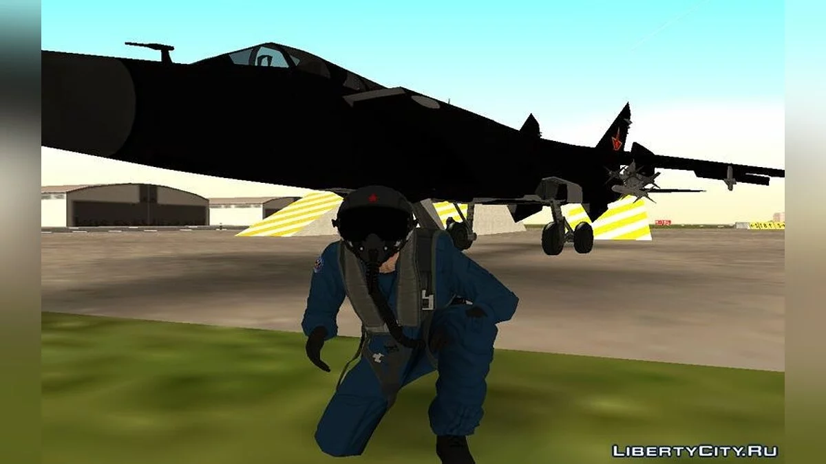 Mikoyan-Gurevich MiG-31 China Air Force / GTA San Andreas