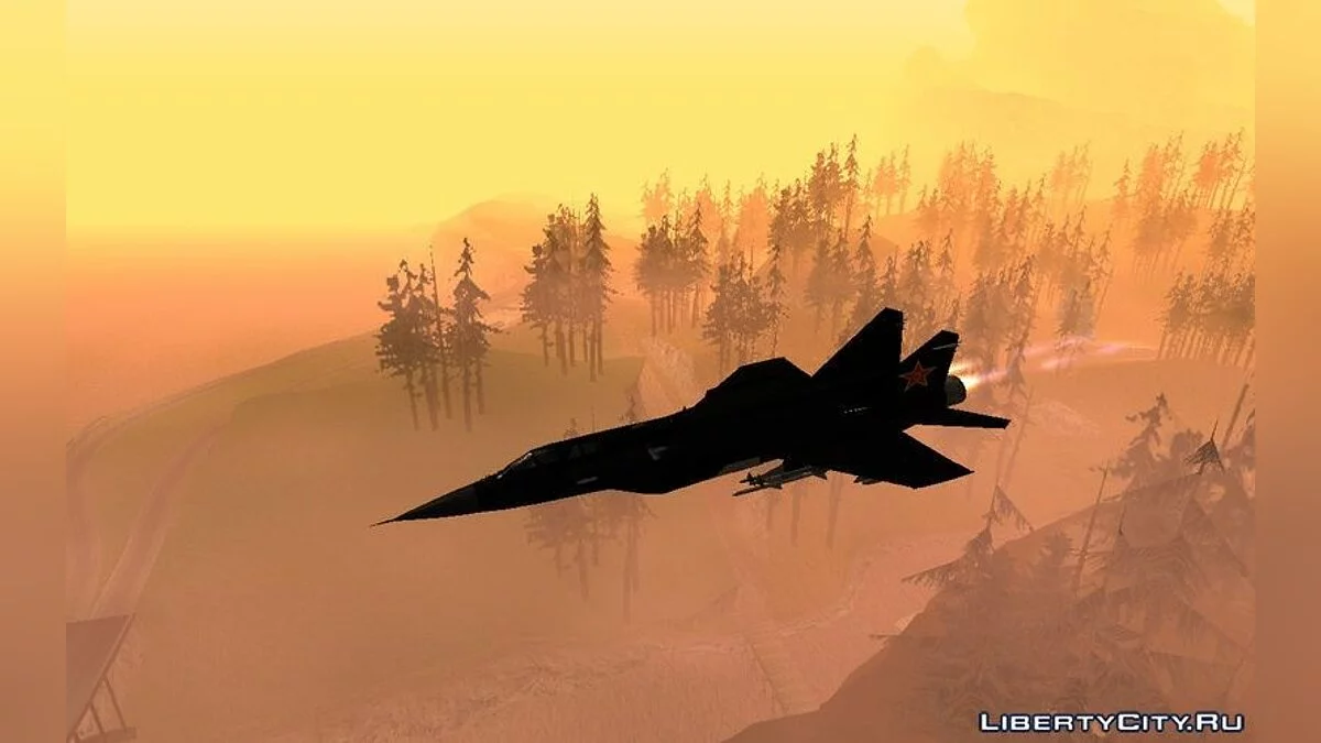 Mikoyan-Gurevich MiG-31 China Air Force / GTA San Andreas
