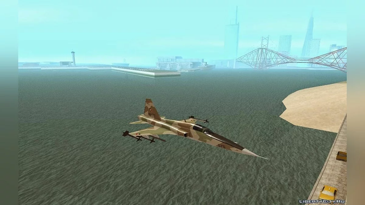 Північний F-5 Естовакійських Повітряних Сил / GTA San Andreas