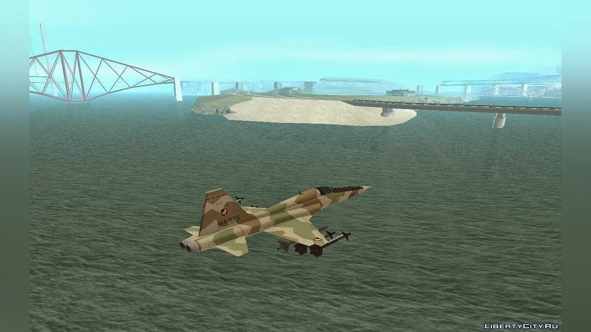 Північний F-5 Естовакійських Повітряних Сил / GTA San Andreas