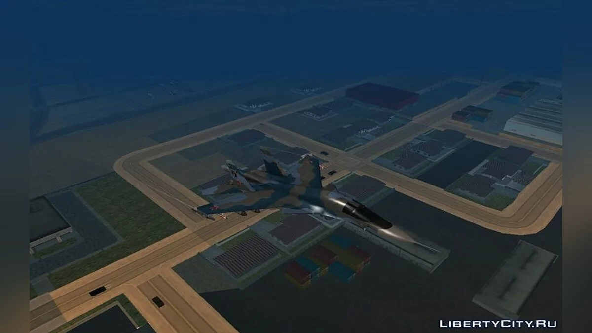 Sukhoi SU-34 Fullback Russian Air Force Camo Blue / GTA San Andreas