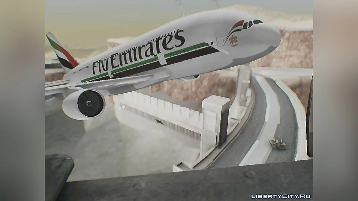 Airline A380-800 / GTA San Andreas