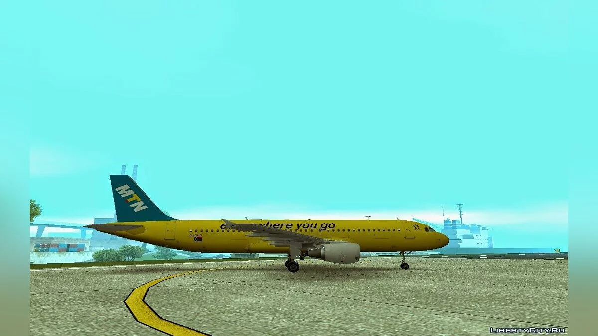 [BETA] Airbus A320-200 MTN / GTA San Andreas