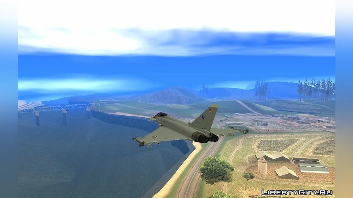 EuroFighter Typhoon 2000 Luftwaffe / GTA San Andreas