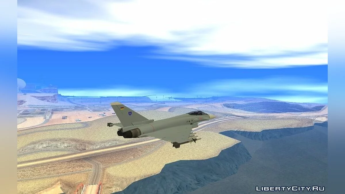 EuroFighter Typhoon 2000 Luftwaffe / GTA San Andreas