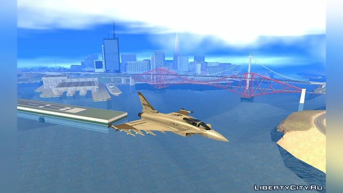 Eurofighter Typhoon 2000 UPEO / GTA San Andreas