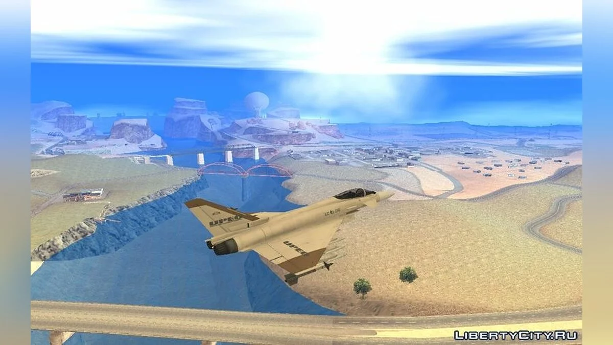 Eurofighter Typhoon 2000 UPEO / GTA San Andreas