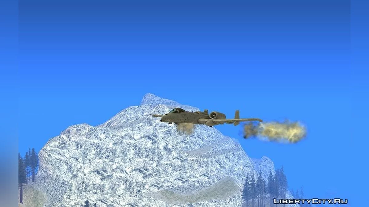 Fairchild-Republic A-10 Thunderbolt II / GTA San Andreas
