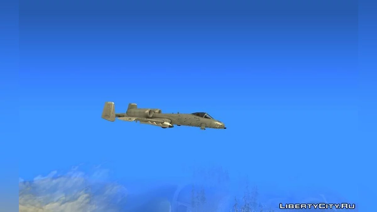 Fairchild-Republic A-10 Thunderbolt II / GTA San Andreas