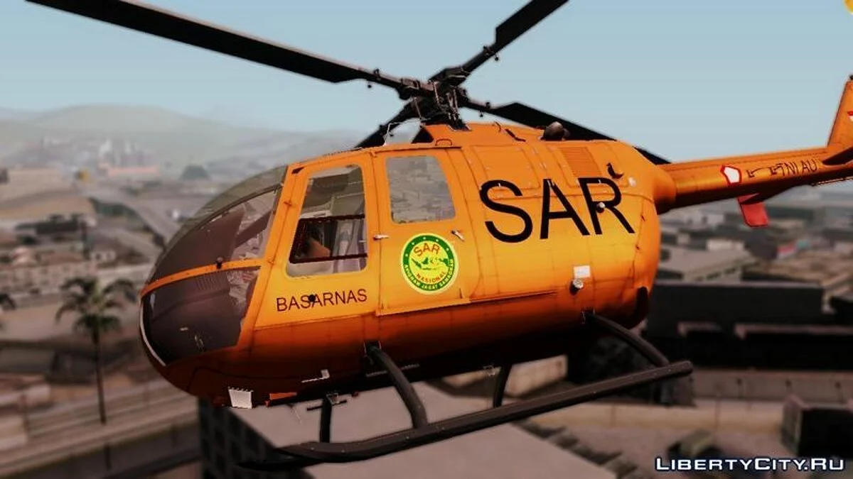 MBB BO-105 BASARNAS  / GTA San Andreas