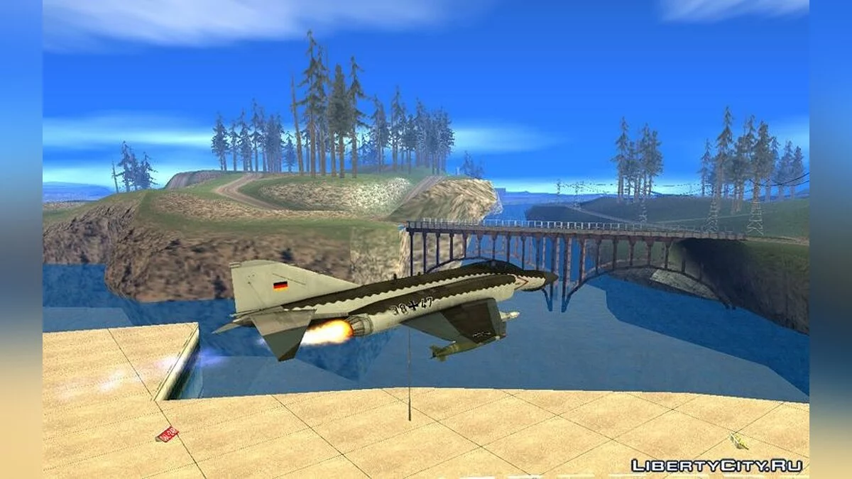 McDonnell Douglas F-4F Luftwaffe / GTA San Andreas