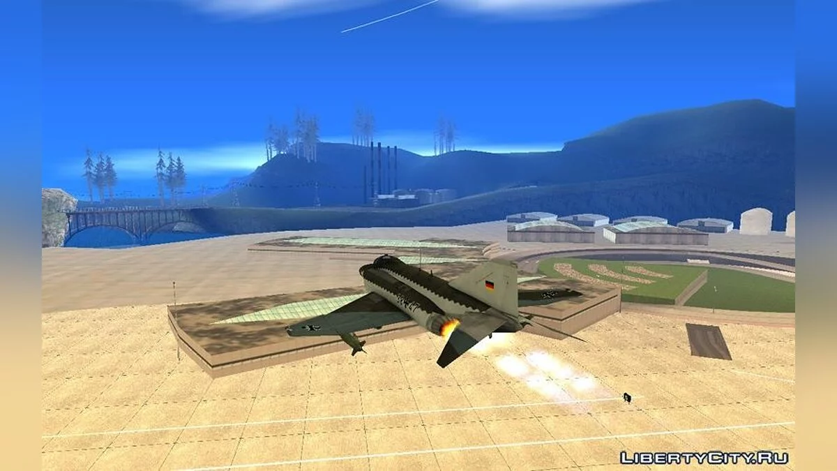 McDonnell Douglas F-4F Люфтваффе / GTA San Andreas
