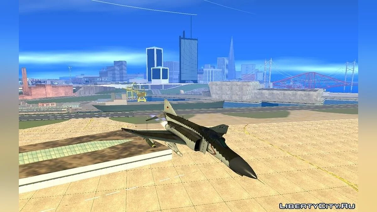 McDonnell Douglas F-4F Люфтваффе / GTA San Andreas