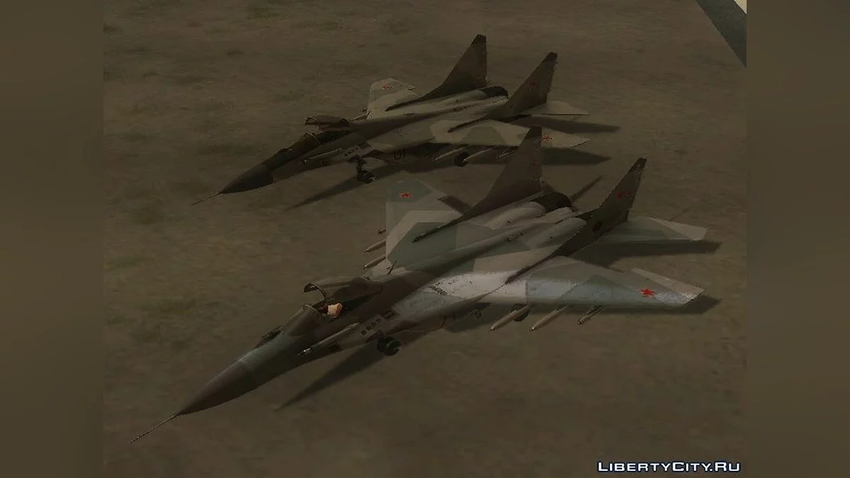 Mig-29 Fulcrum / GTA San Andreas
