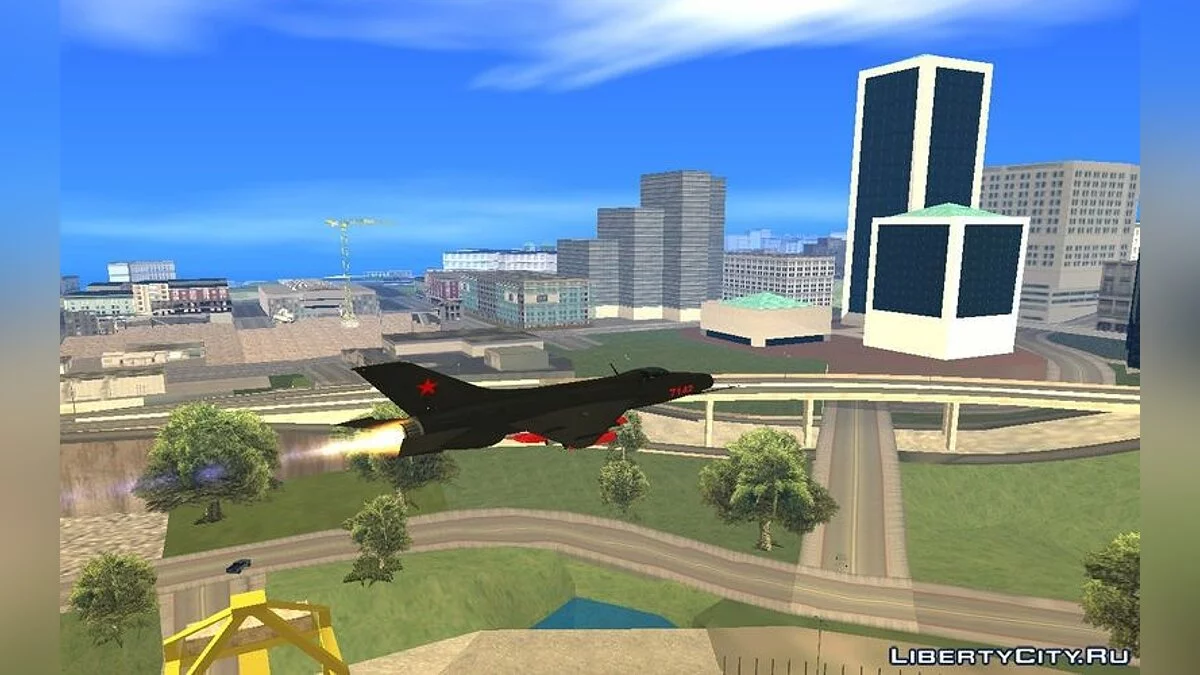 Mikoyan Gurevich MiG-21F Fishbed B URSS Personnalisé / GTA San Andreas