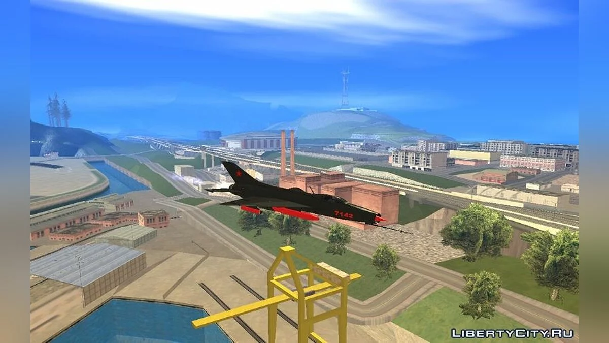 Mikoyan Gurevich MiG-21F Fishbed B URSS Personnalisé / GTA San Andreas