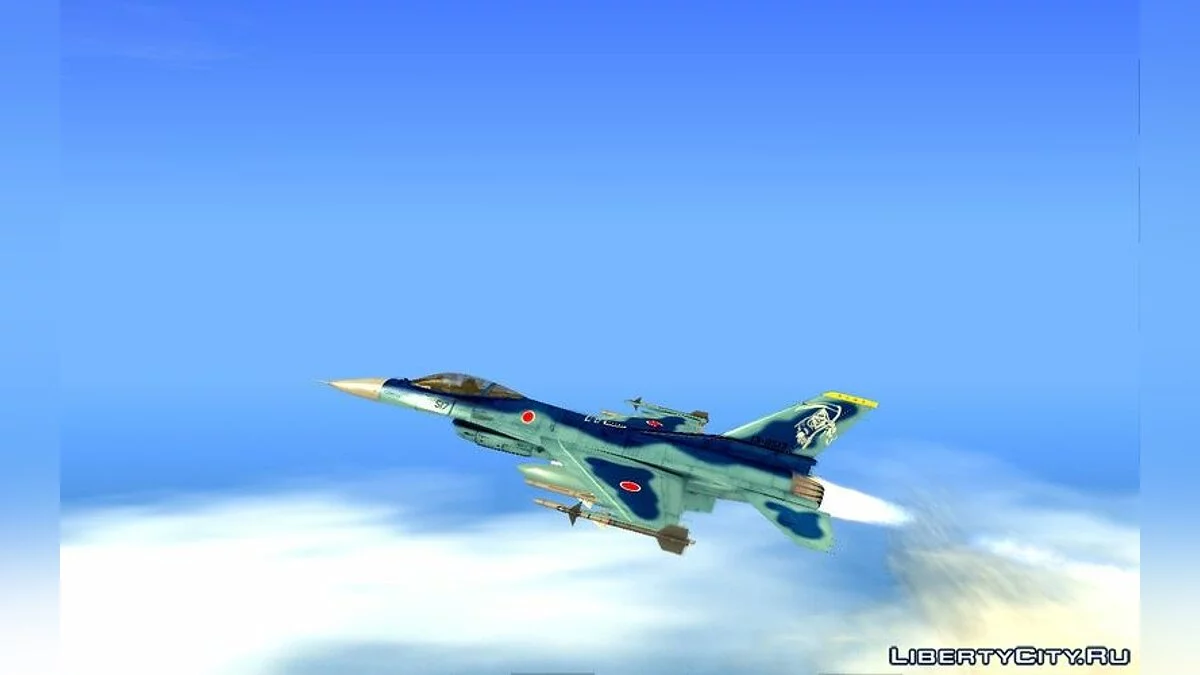 Mitsubishi F-2A JASDF V3.0 / GTA San Andreas