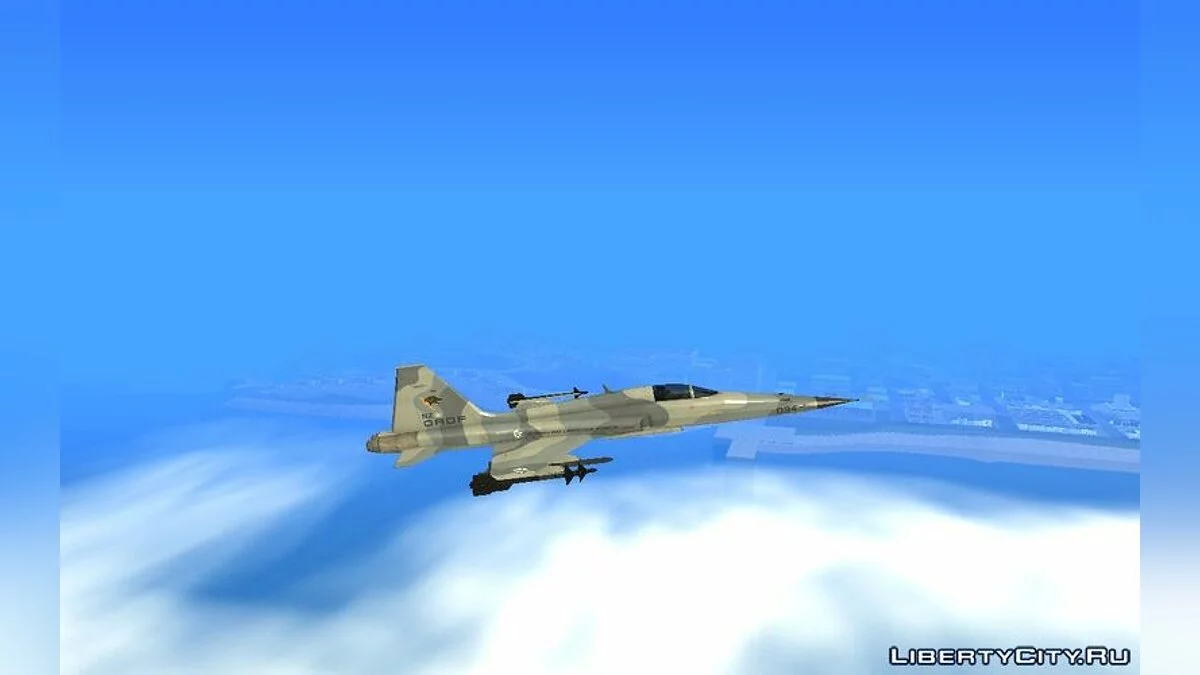نورثروب F-5E تايجر II سرب واردوغ / جي تي إيه سان أندرياس