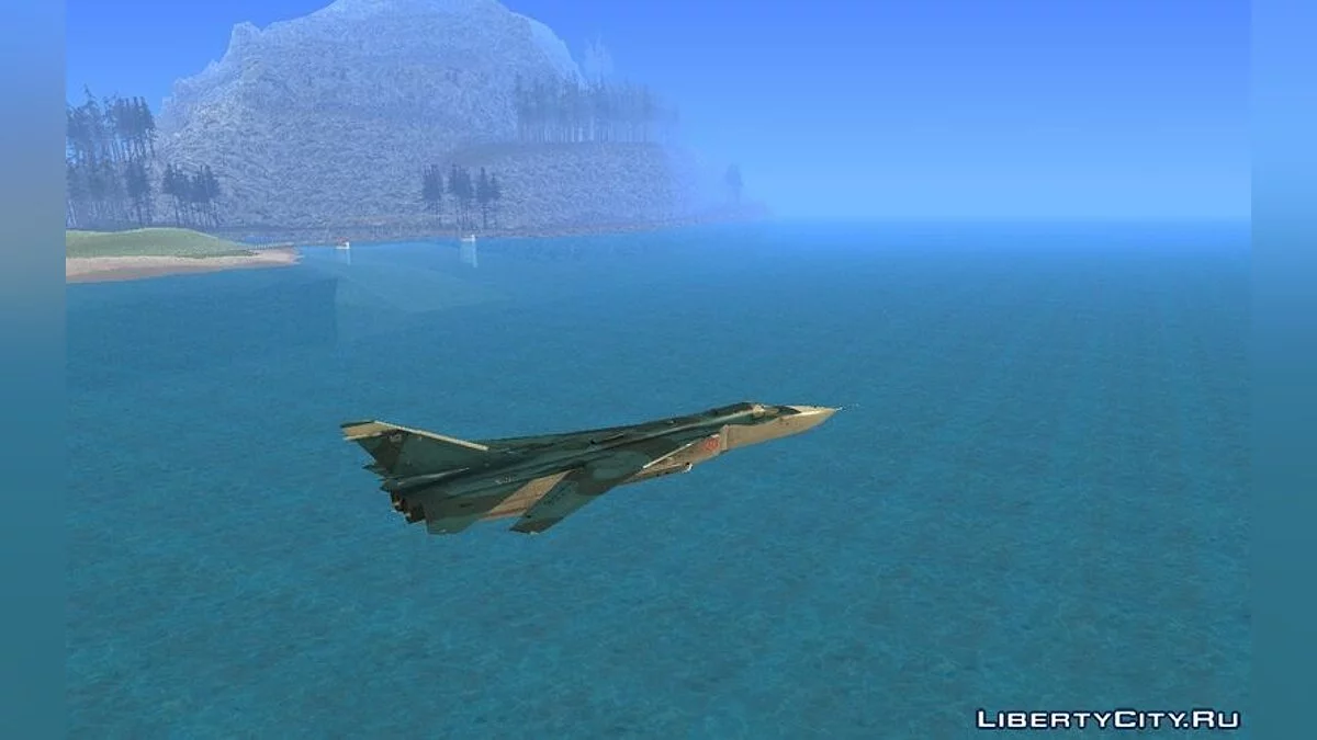 Sukhoi Su-24MP Fencer Blue Sea Camo / GTA San Andreas