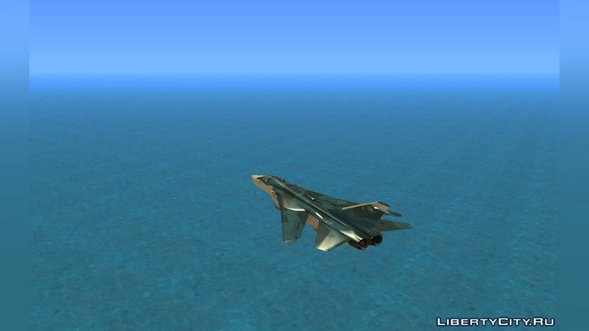 Sukhoi Su-24MP Fencer Blue Sea Camo / GTA San Andreas