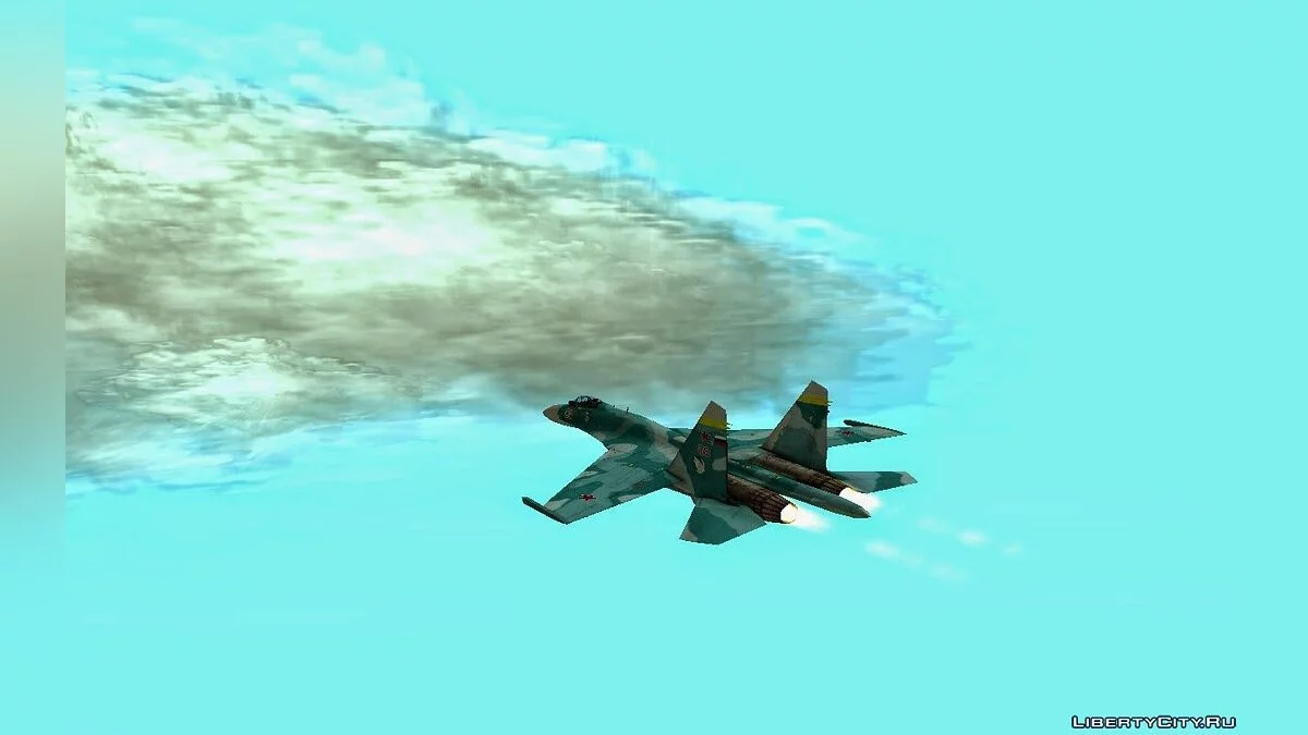 Сухой SU-27 Фланкер А Вовчий Загін / GTA San Andreas