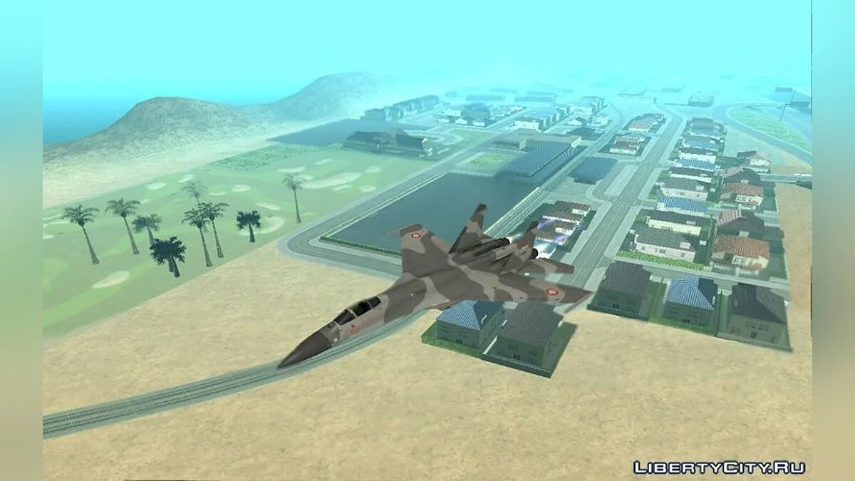 Сухой SU-27СК Військово-Повітряних Сил Індонезії / GTA San Andreas
