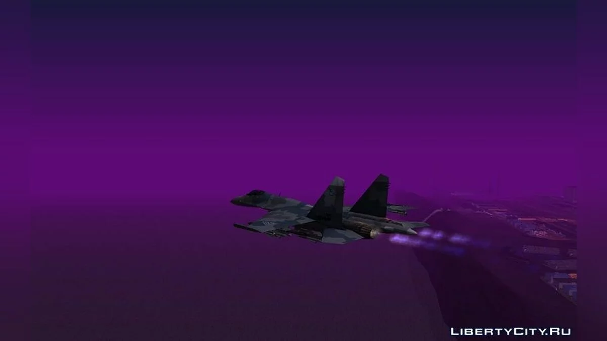 Sukhoi SU-35BM Escadron Mobius / GTA San Andreas