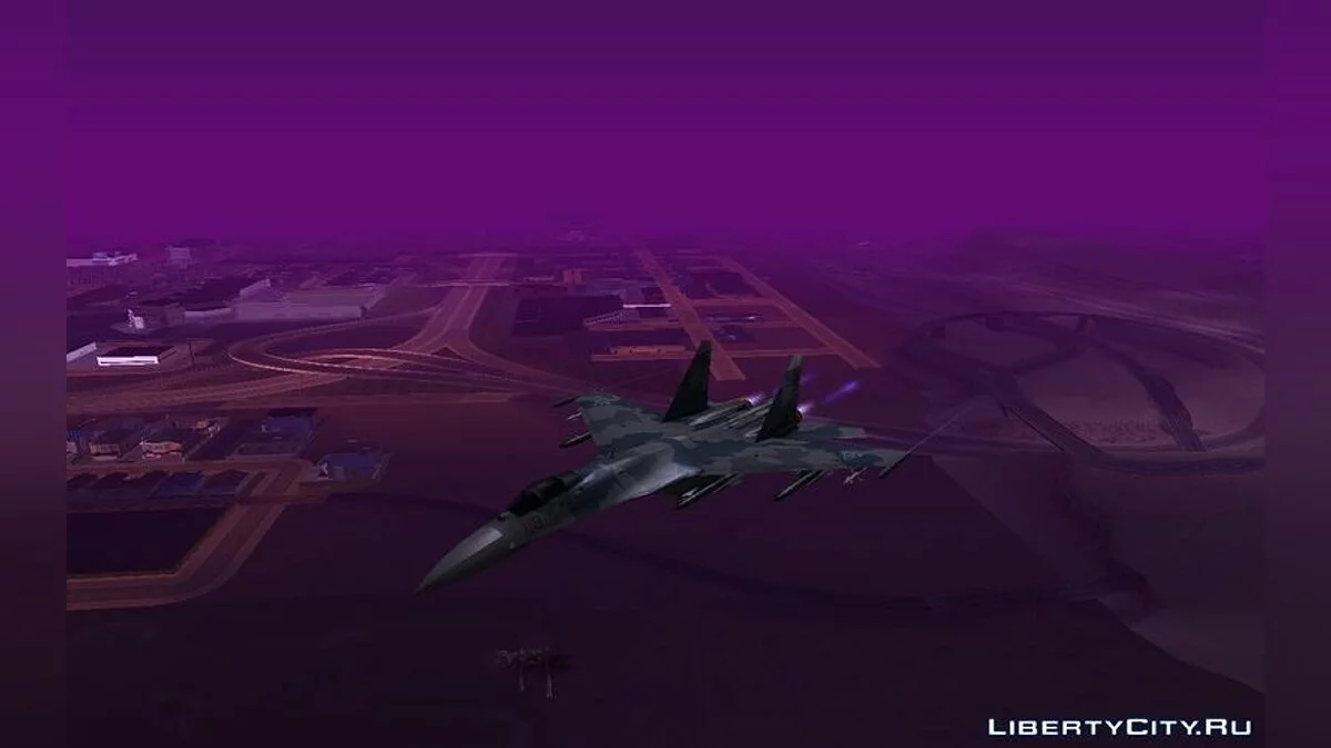 Sukhoi SU-35BM Escadron Mobius / GTA San Andreas