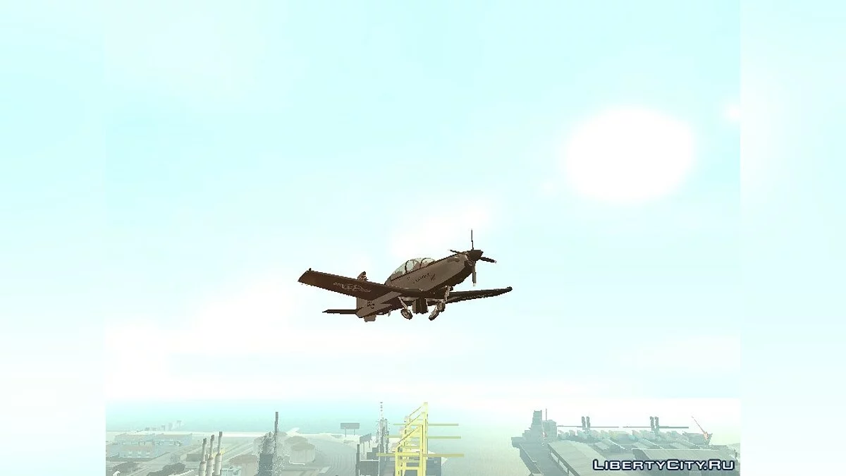T-6A Texan II Marine Américaine / GTA San Andreas