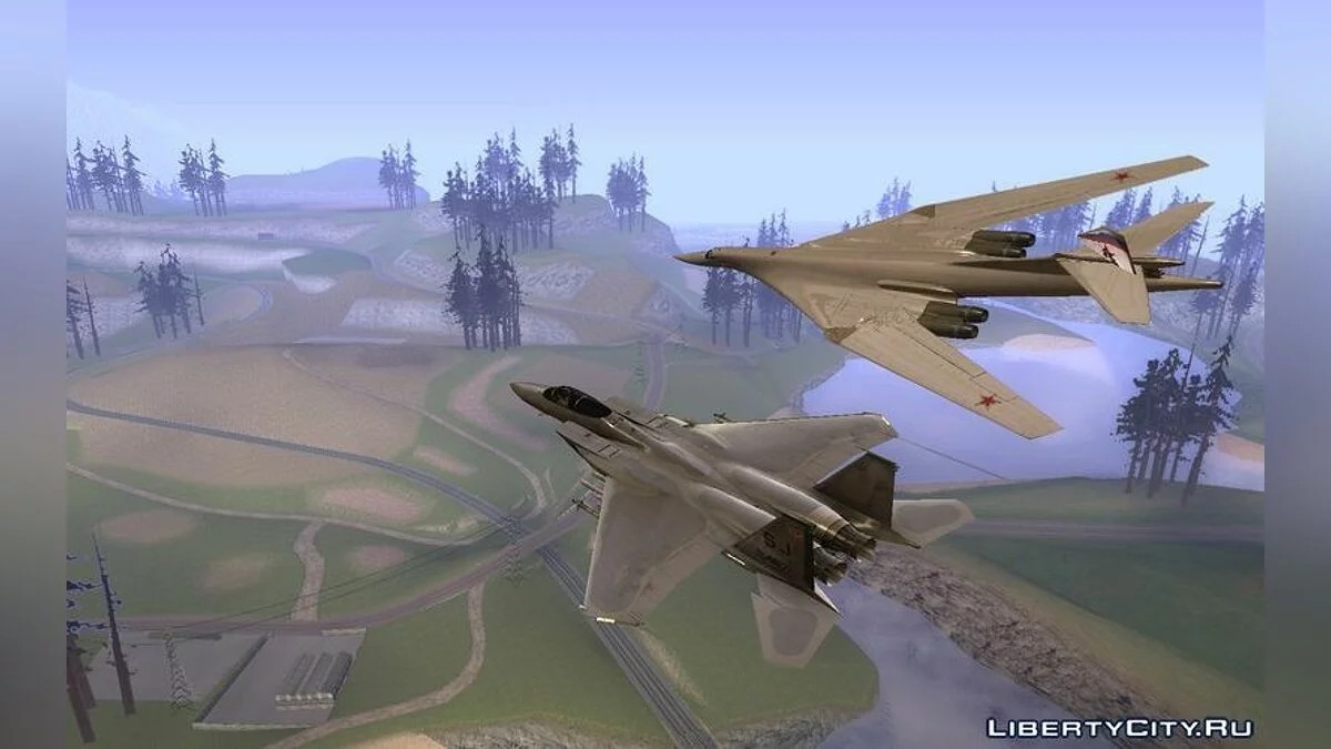 Tupolev Tu-160 Blackjack / GTA San Andreas