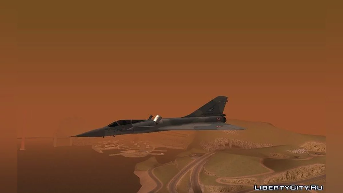 Dassault Mirage 4000 Französische Luftwaffe / GTA San Andreas