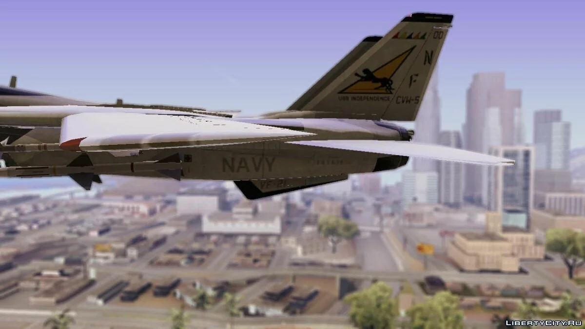 F-14A Tomcat VF-21 "Фрілансери" / GTA San Andreas