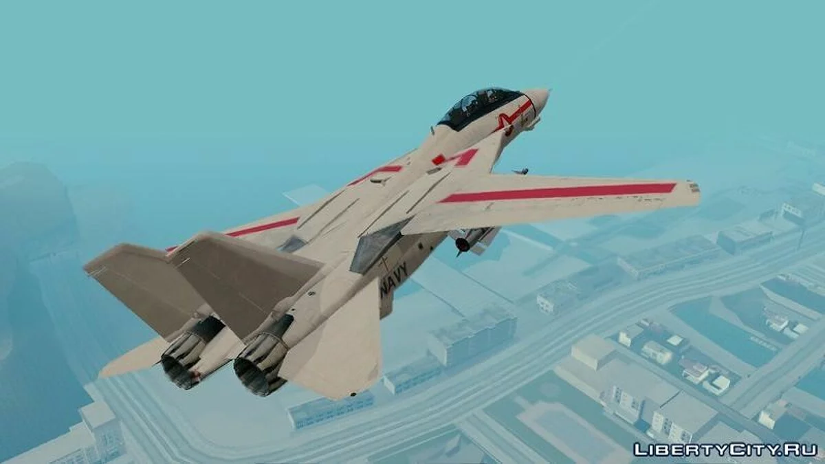 Пакет F-14D Tomcat Macross / GTA San Andreas
