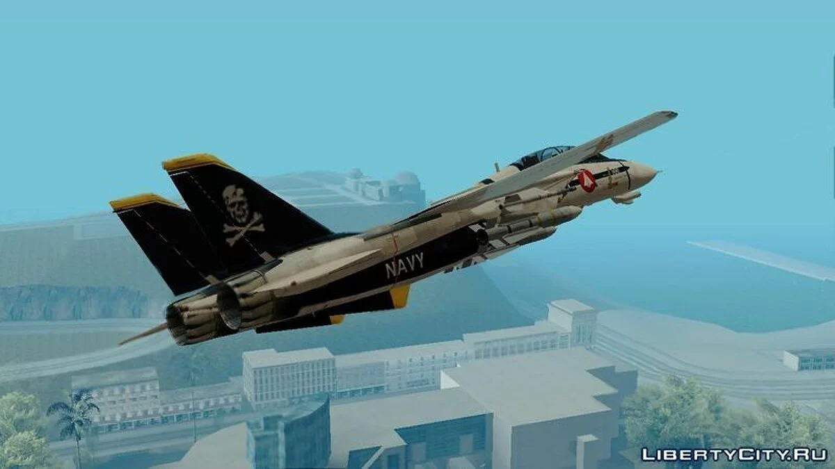 Пакет F-14D Tomcat Macross / GTA San Andreas
