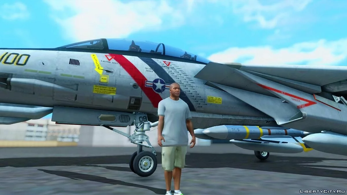 F-14D VF-2 صيادي الجوائز / جي تي إيه سان أندرياس