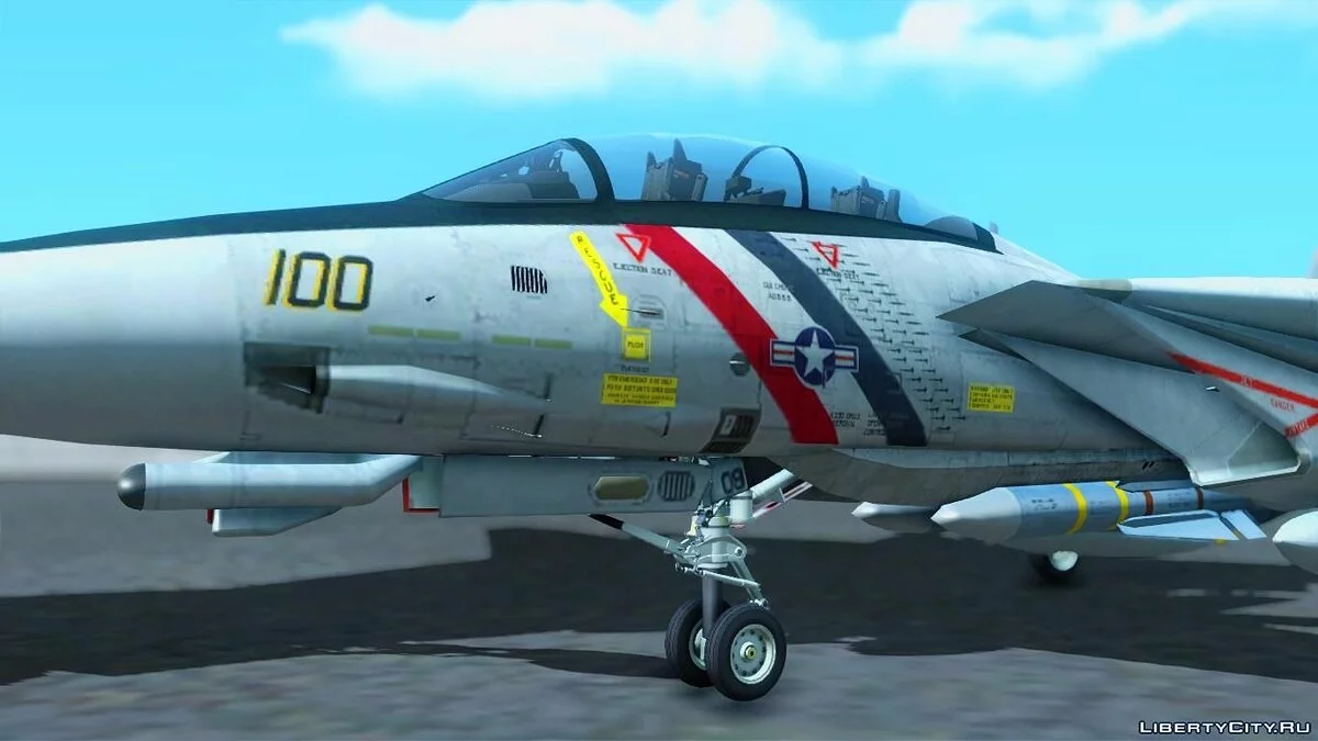 F-14D VF-2 صيادي الجوائز / جي تي إيه سان أندرياس