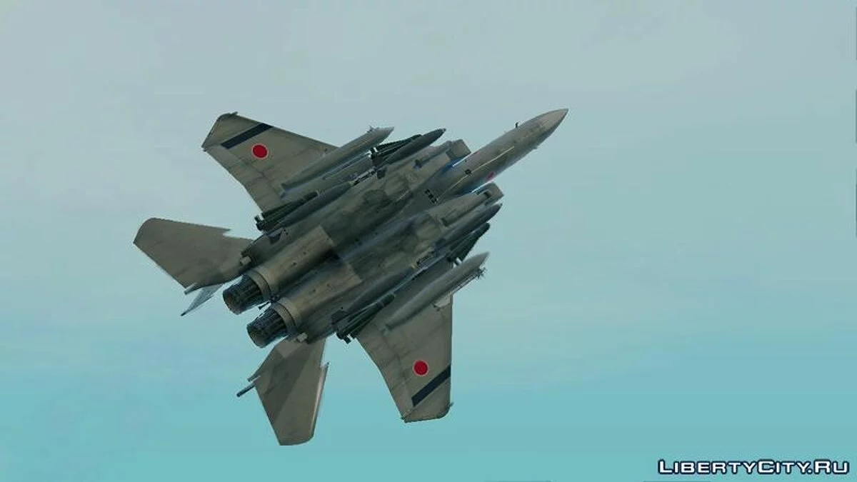 F-15DJ (E) JASDF Agresor 32-8081 / GTA San Andreas