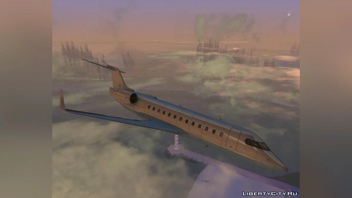 Buckingham Starjet (Civilian Miljet) 1.0 / GTA San Andreas