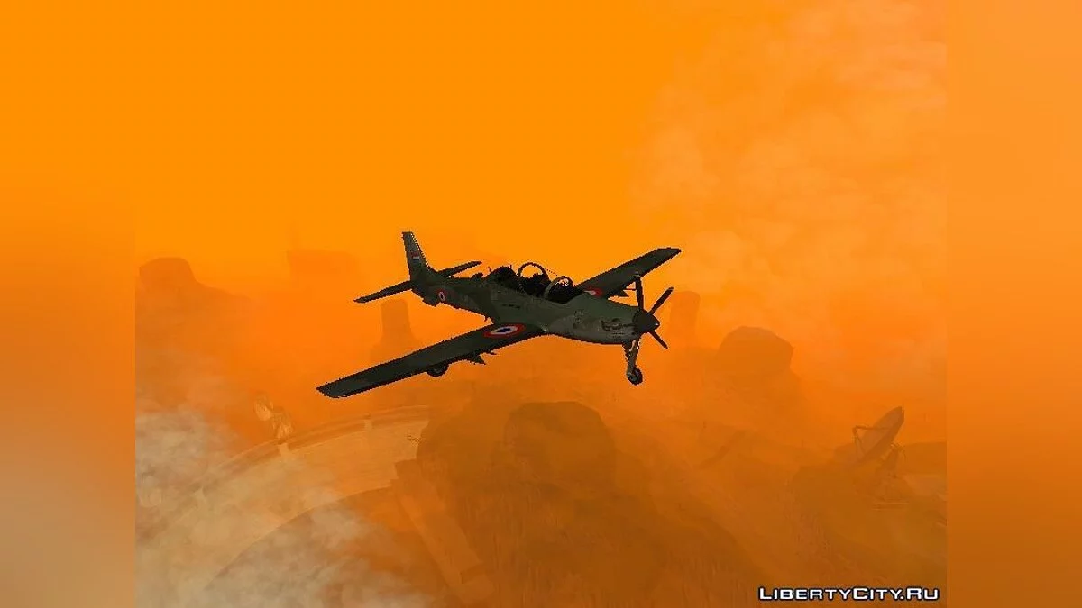 Embraer EMB-314 Super Tucano - Fuerza Aérea Paraguaya (FAP) BETA / GTA San Andreas
