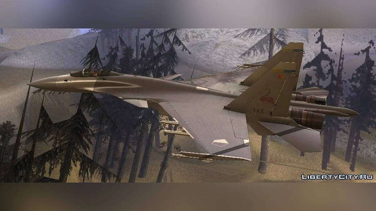 Su-35 Ofnir Y.A.F. / GTA San Andreas