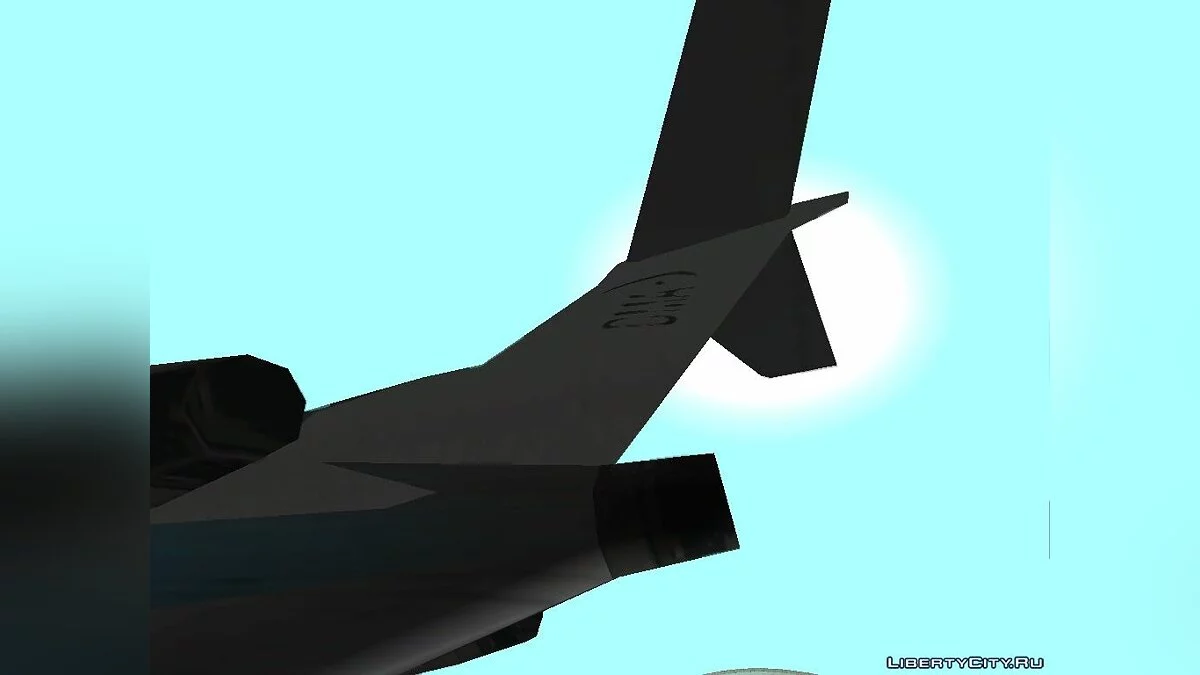 DMA Airtrain from GTA III v1.0 / GTA San Andreas
