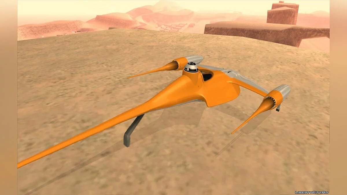 Star Wars N-1 Naboo Starfighter / GTA San Andreas