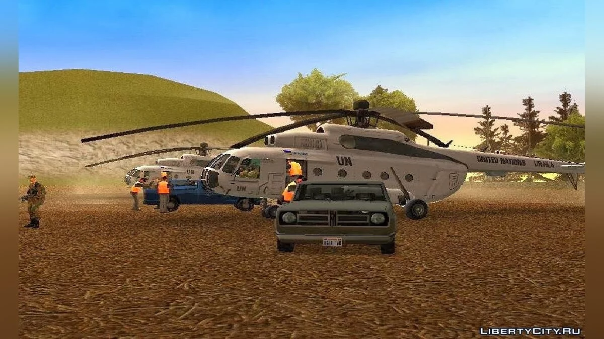 Mil Mi-8 (ООН) / GTA San Andreas