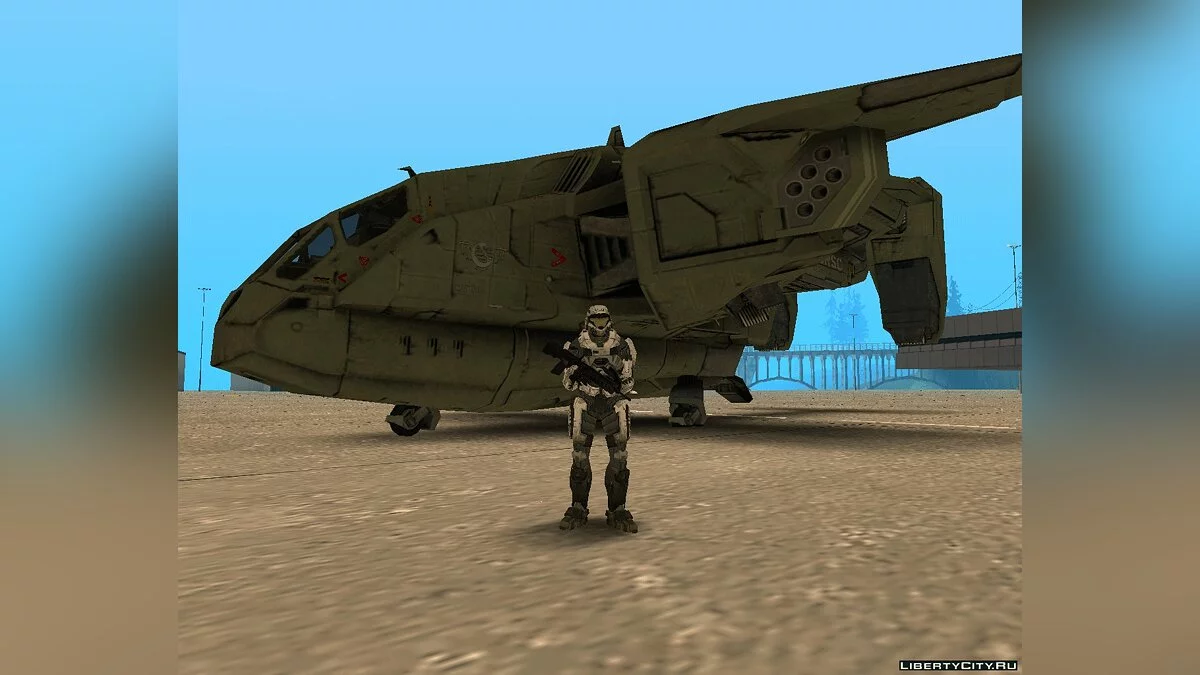Pelícano de Halo 3 / GTA San Andreas