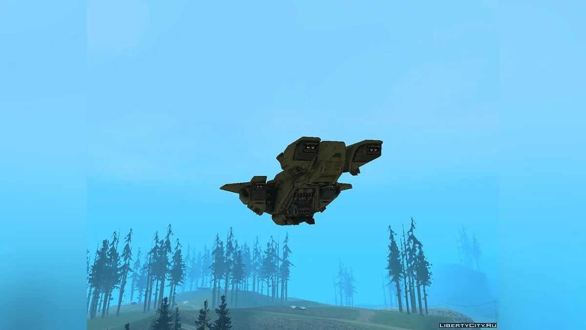Pelícano de Halo 3 / GTA San Andreas